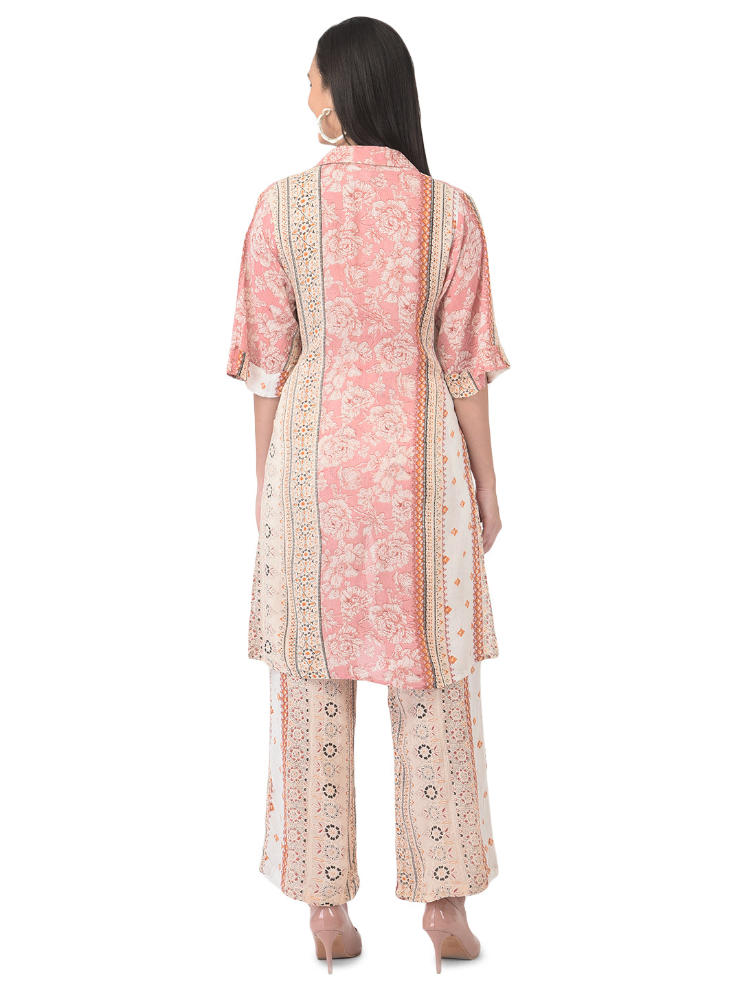Printed Shirt With Trousers