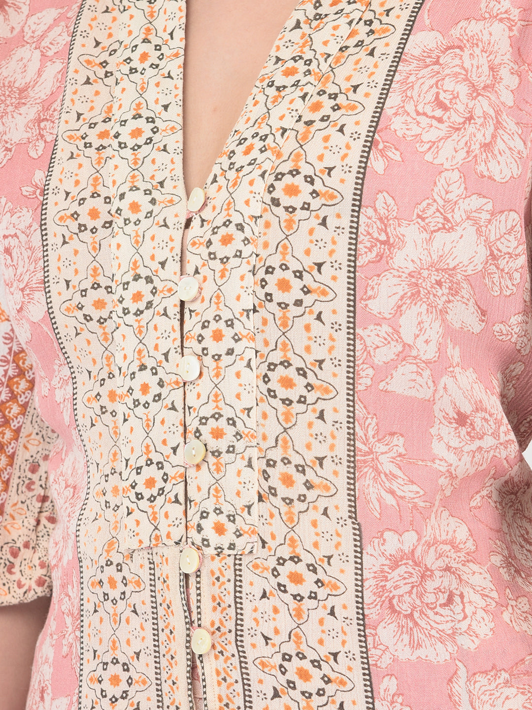 Printed Shirt With Trousers