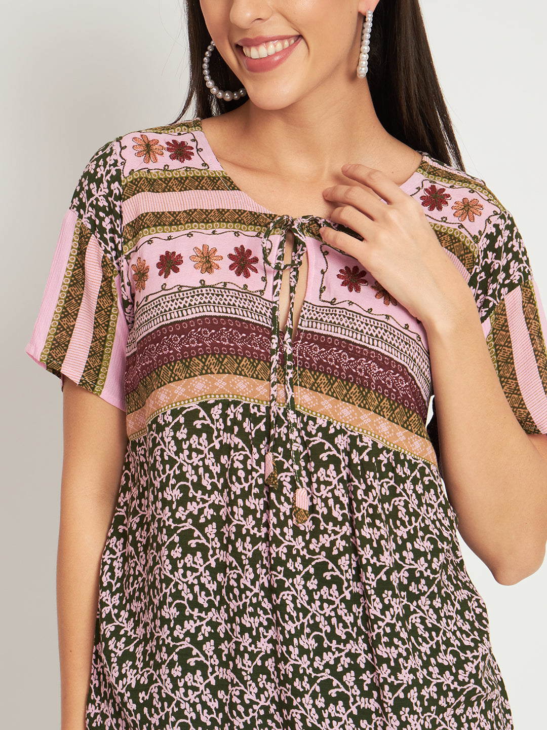 Floral Printed Tunic