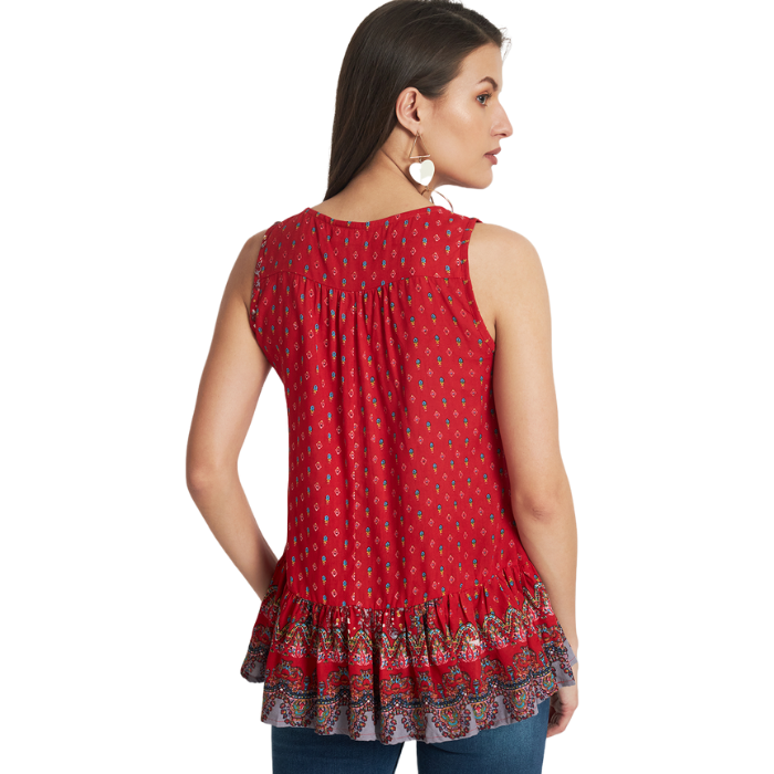 Asymmetric Red Top