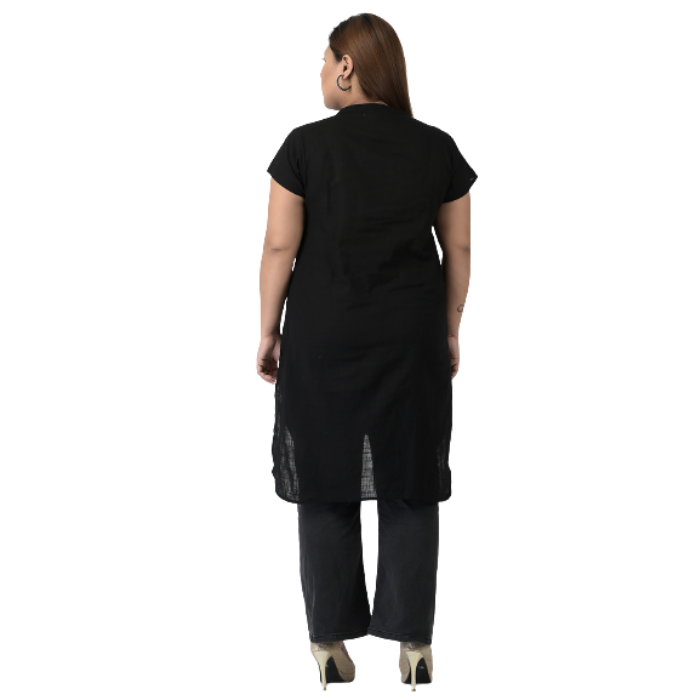 Women Black Kurta